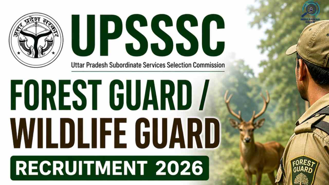  Uttar Pradesh UPSSSC Forest Guard / Wildlife Guard Recruitment 2026 Apply Online for 708 Posts